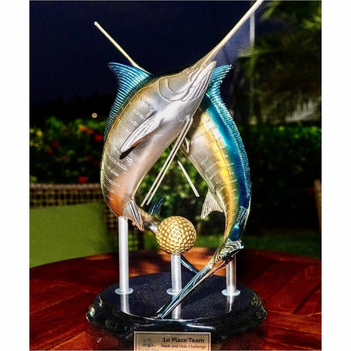 Custom Trophy - Hook and hole challenge